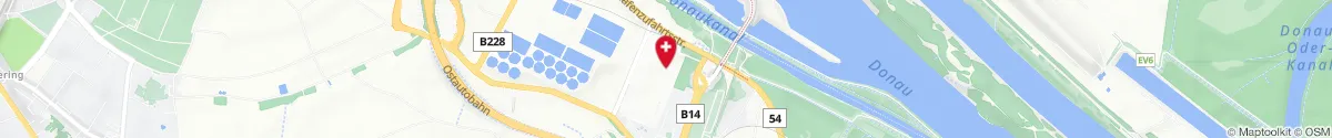 Kartendarstellung des Standorts für Apotheke Zur heiligen Elisabeth in 1110 Wien